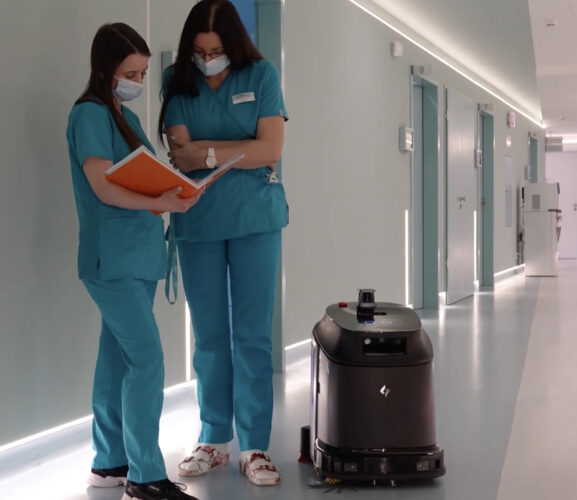 Hospital hallways