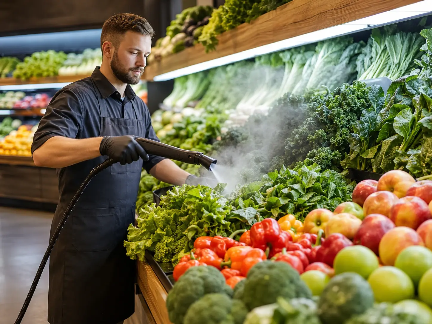 fresh_produce_steam_cleaning