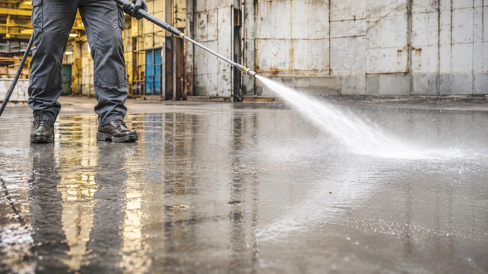NECE Pressure Washers in Action