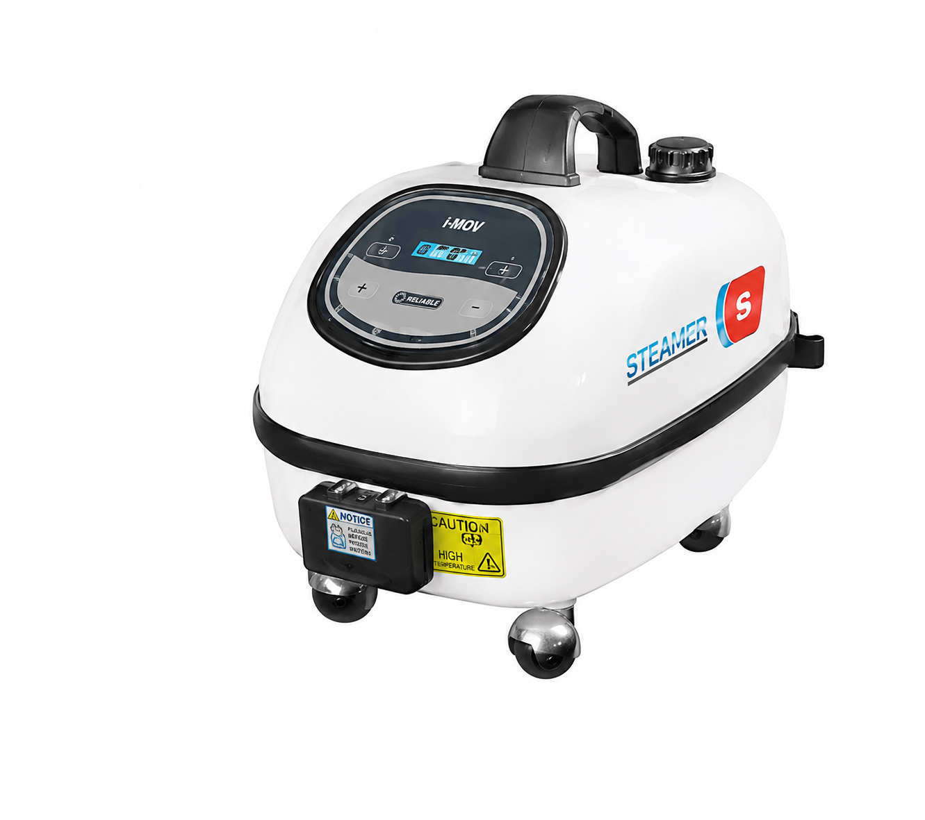 white steam cleaner